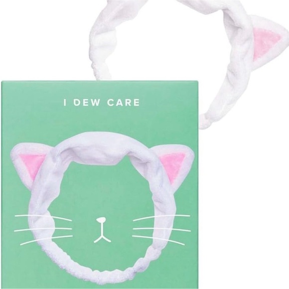 I Dew Care Other - I Dew Care White Cat Ear Headband South Korean NEW PC